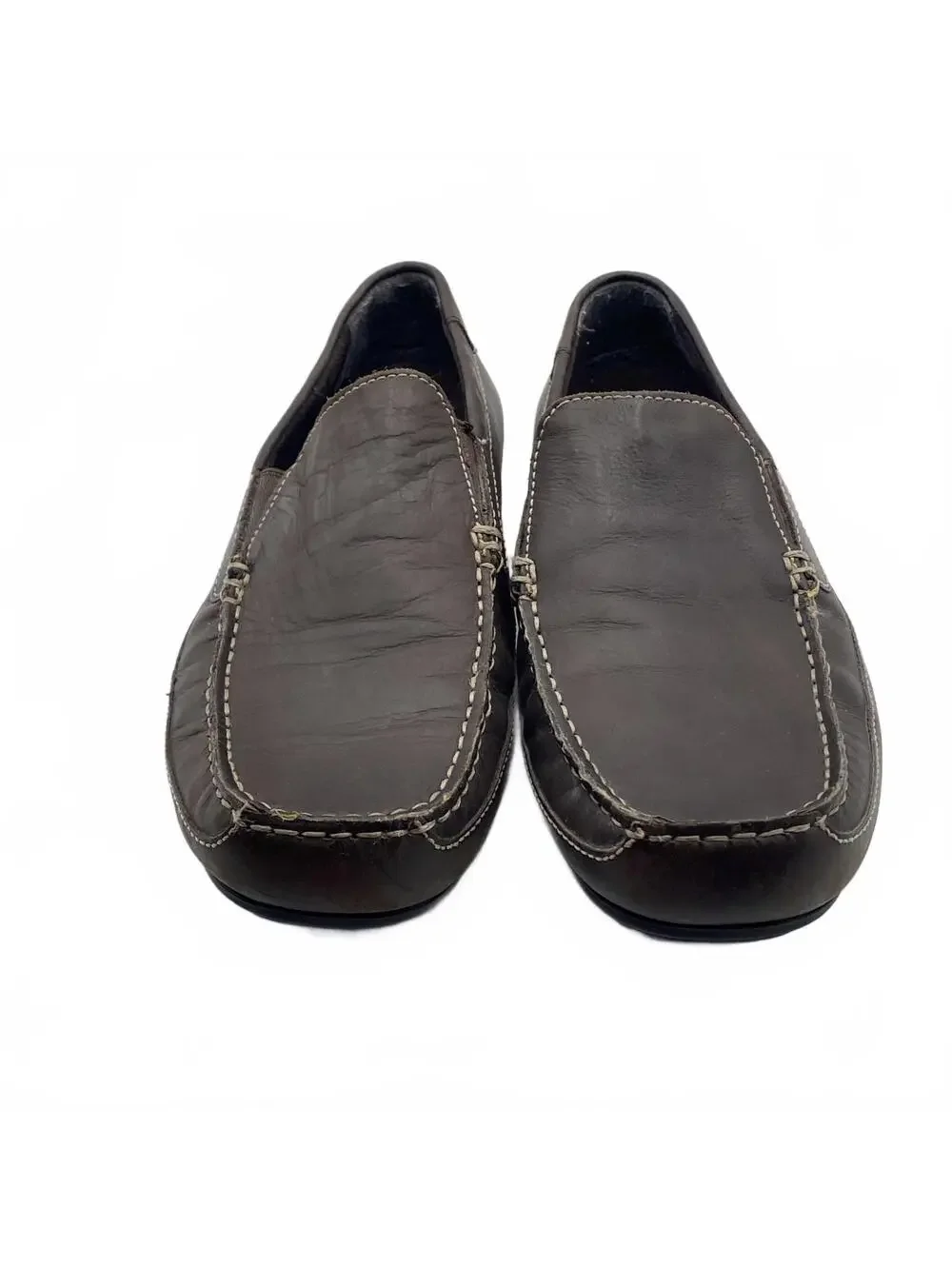 Rockport Loafer shoes Mens  A10689 Size 10 Brown Dress Shoes Flat Leather